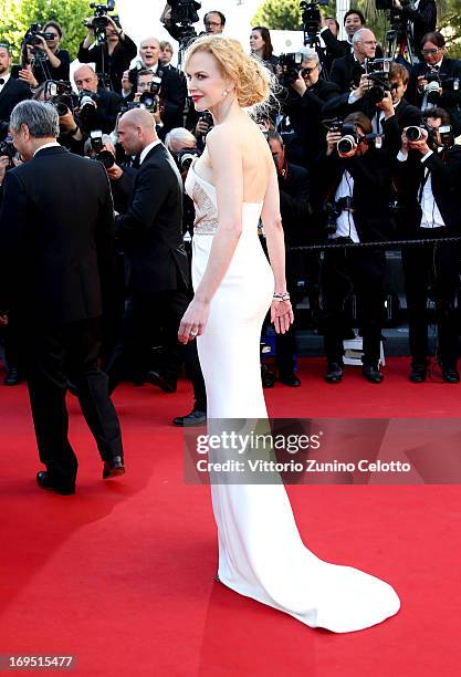 Jury member Nicole Kidman attends the 'Zulu' Premiere and Closing Ceremony during the 66th Annual Cannes Film Festival at the Palais des Festivals on...