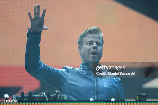 Ferry Corsten performs during 2013 Electric Daisy Carnival Chicago at Chicagoland Speedway on May 25, 2013 in Joliet City.