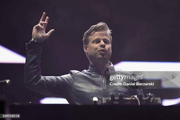 Ferry Corsten performs during 2013 Electric Daisy Carnival Chicago at Chicagoland Speedway on May 25, 2013 in Joliet City.