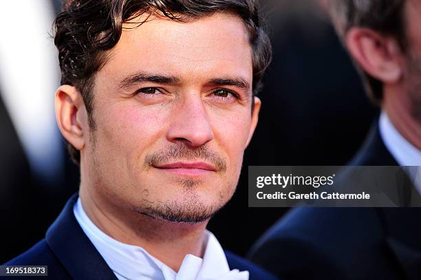 Actor Orlando Bloom attends the 'Zulu' Premiere and Closing Ceremony during the 66th Annual Cannes Film Festival at the Palais des Festivals on May...