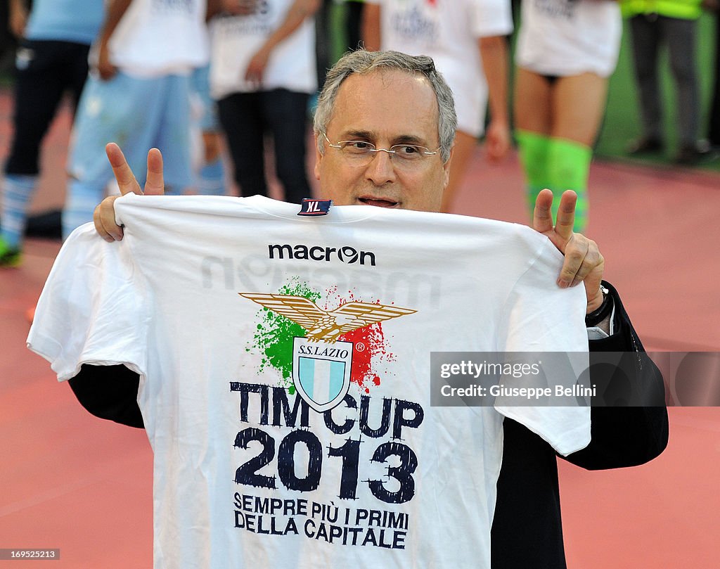 AS Roma v SS Lazio - TIM Cup Final