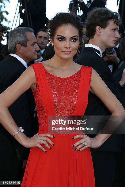 Ximena Navarrete attends the 'Zulu' Premiere and Closing Ceremony during the 66th Annual Cannes Film Festival at the Palais des Festival on May 26,...