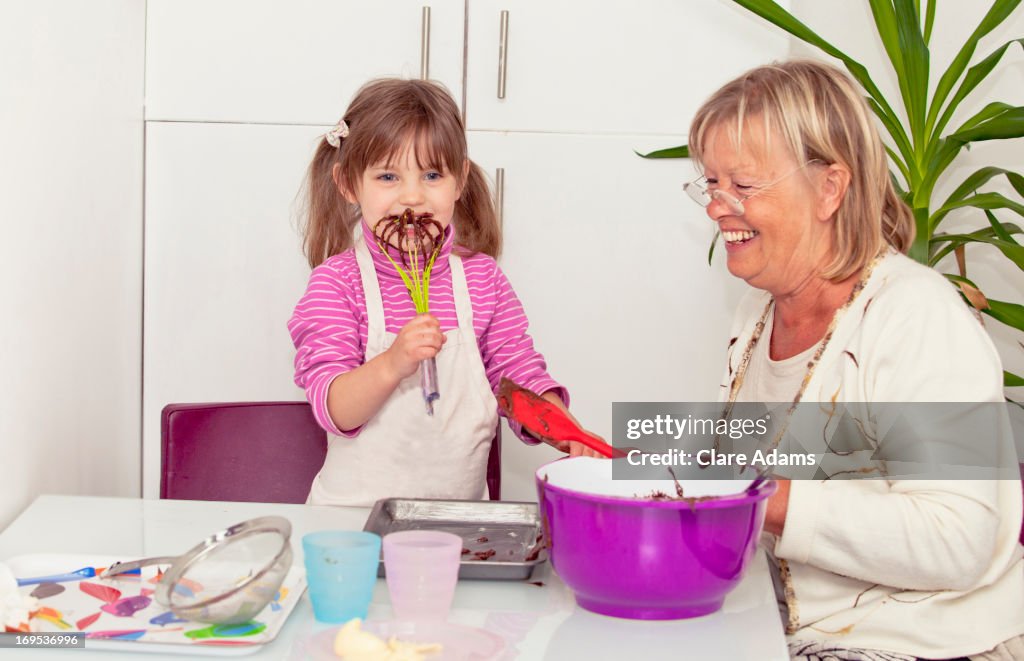 Baking with Grandma