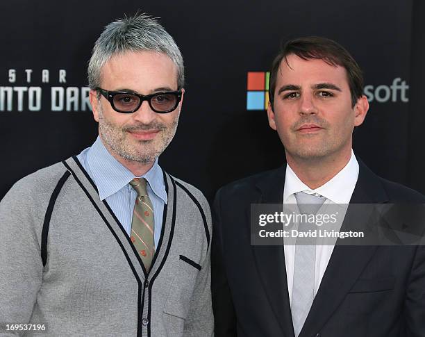 Writers Alex Kurtzman and Roberto Orci attend the premiere of Paramount Pictures' "Star Trek Into Darkness" at the Dolby Theatre on May 14, 2013 in...