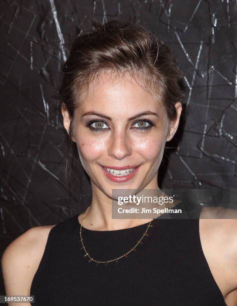 Willa Holland attends the Versus Versace launch hosted by Donatella Versace at the Lexington Avenue Armory on May 15, 2013 in New York City.