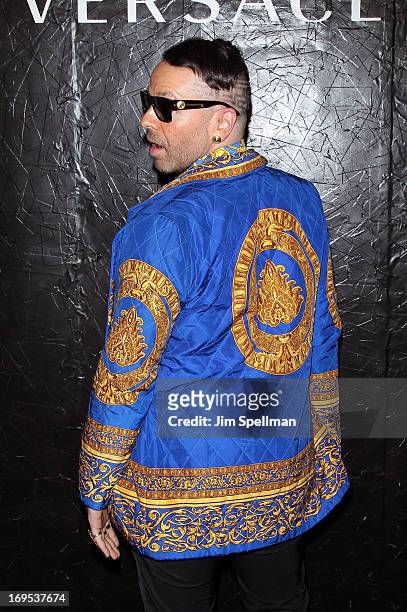 Legendary Damon attends the Versus Versace launch hosted by Donatella Versace at the Lexington Avenue Armory on May 15, 2013 in New York City.