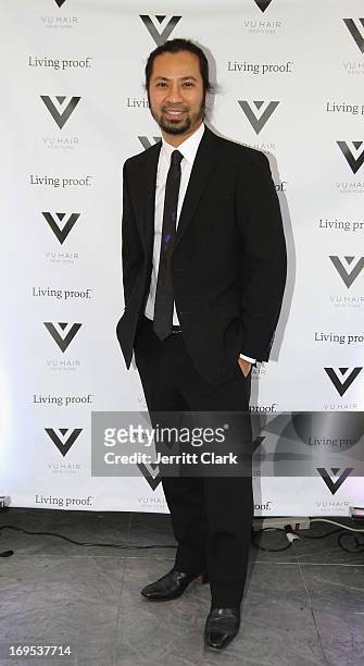 Salon owner Vu Nguyen attends his Vu Hair New York Opening Celebration at The Peninsula Hotel on May 16, 2013 in New York City.