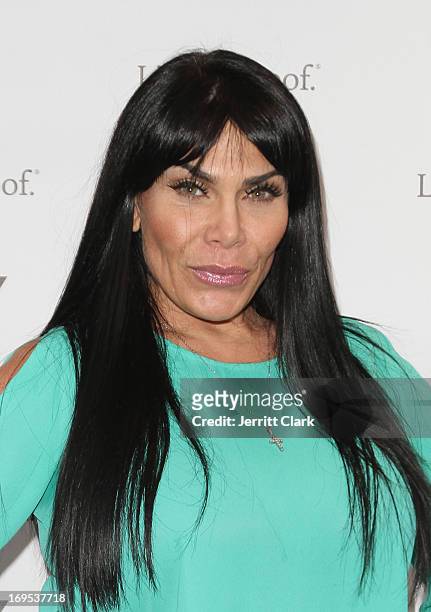 Renee Graziano attends Vu Hair New York Opening Celebration at The Peninsula Hotel on May 16, 2013 in New York City.