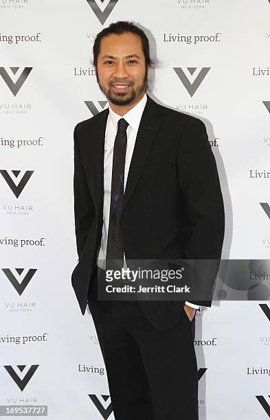 Salon owner Vu Nguyen attends his Vu Hair New York Opening Celebration at The Peninsula Hotel on May 16, 2013 in New York City.