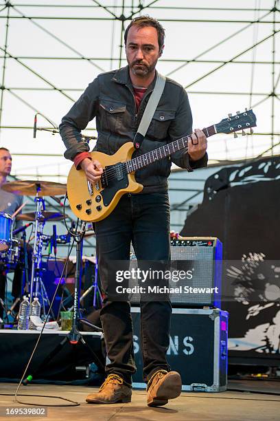 Musician James Mercer of the Shins performs at Williamsburg Park on May 26, 2013 in Brooklyn, New York.