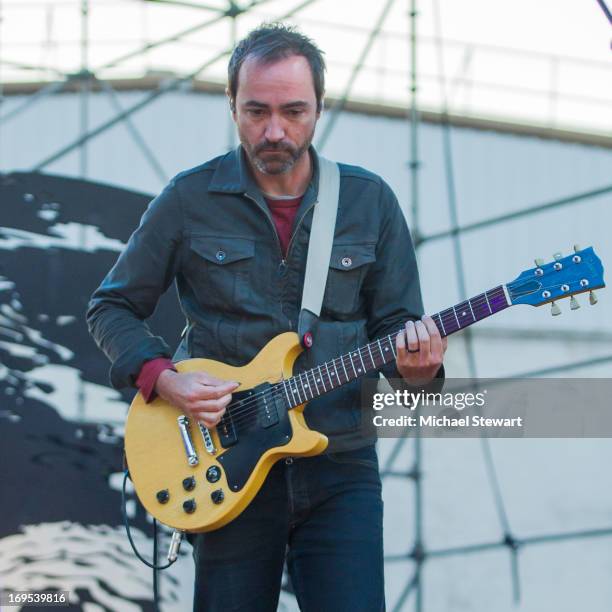 Musician James Mercer of the Shins performs at Williamsburg Park on May 26, 2013 in Brooklyn, New York.