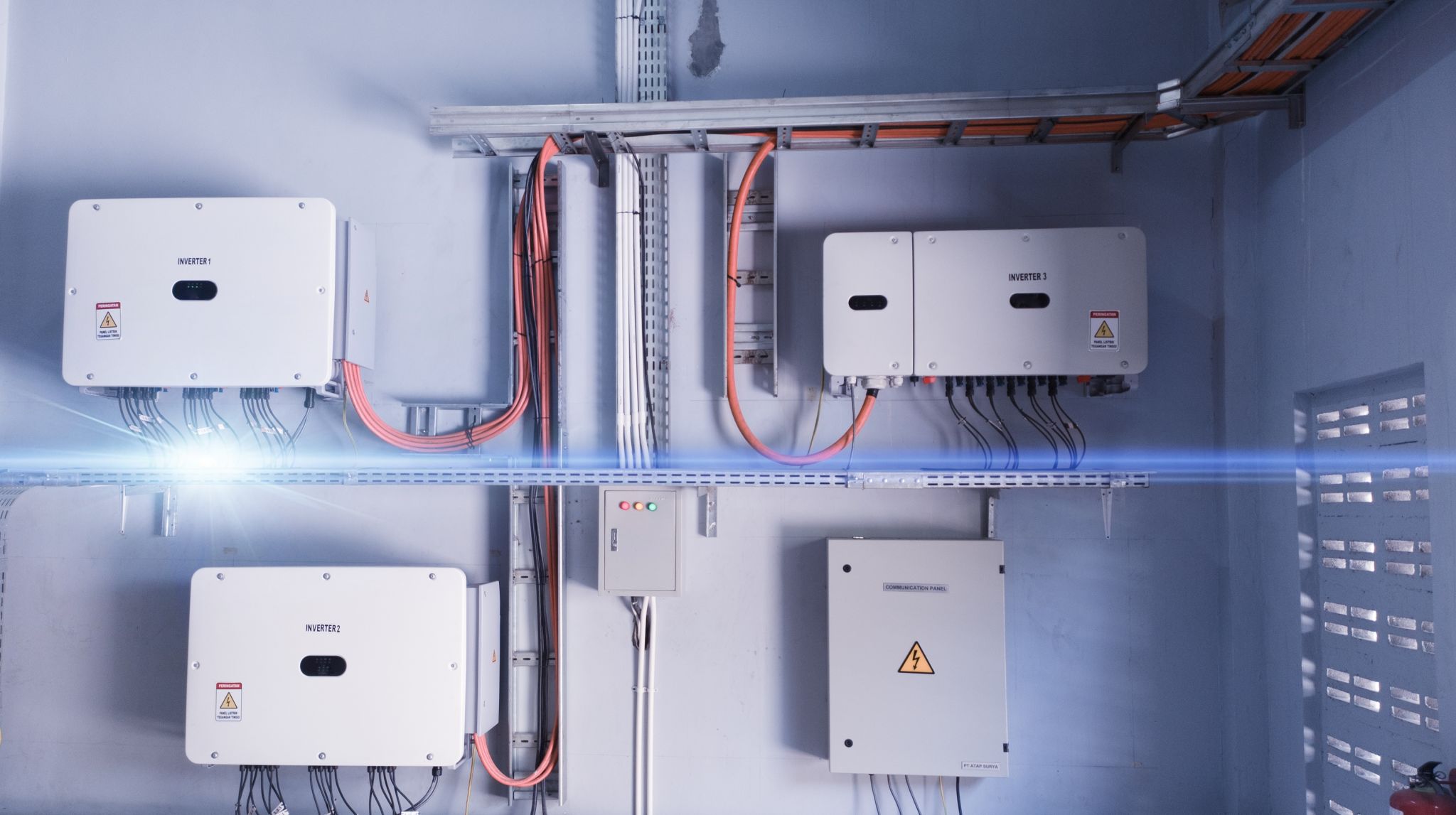 Instalation control of inverters solar panel Instalation control of inverters solar panel