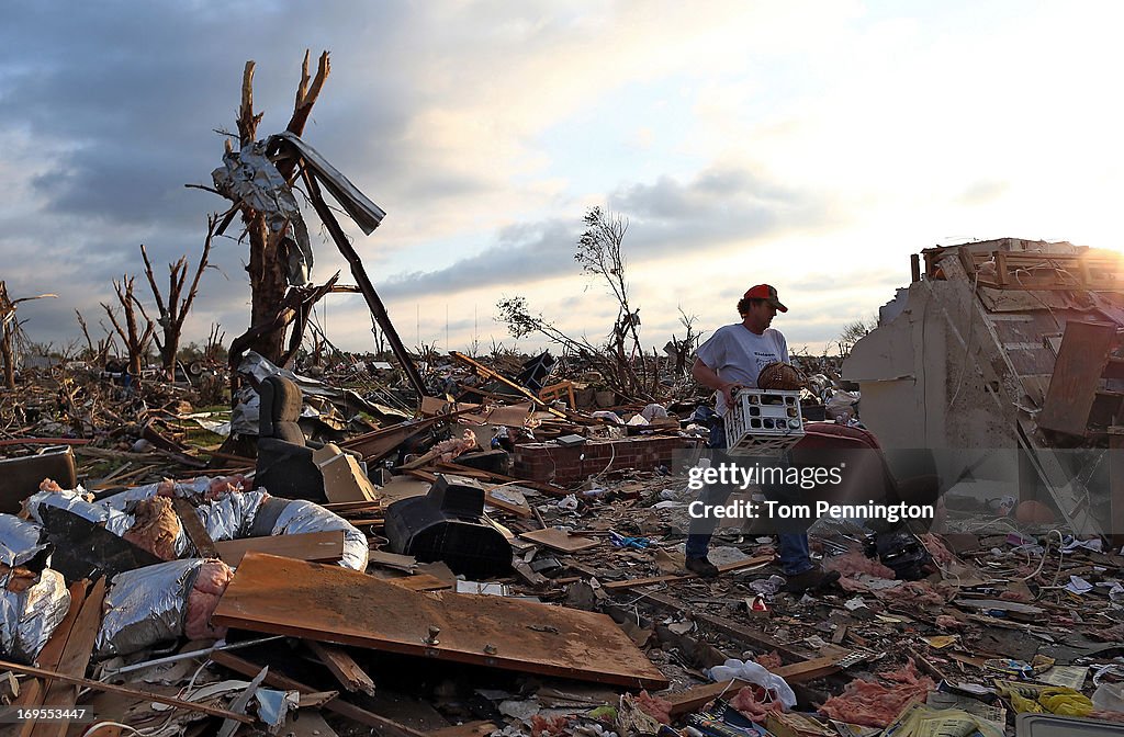 Moore Continues Slow Recovery One Week After Massive Tornado Hits