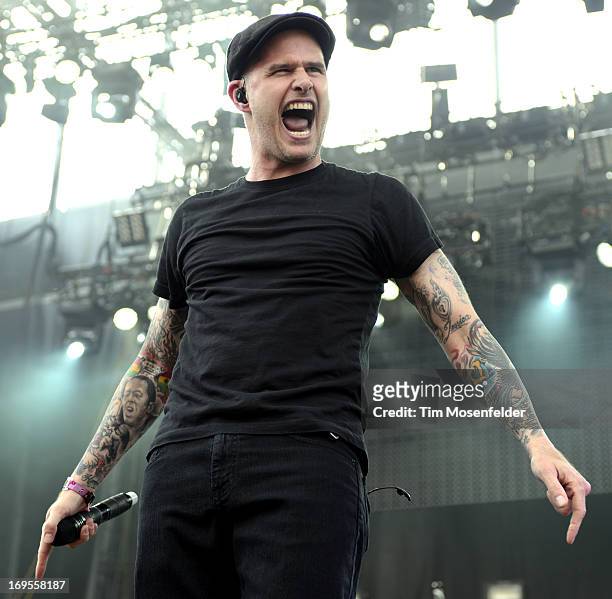 Al Barr of the Dropkick Murphys performs as part of Day 3 of the Sasquatch! Music Festival at the Gorge Amphitheatre on May 26, 2013 in George,...