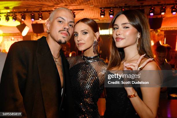 Evan Ross, Ashlee Simpson and Madison Beer celebrate JBL at the exclusive launch party for the audio leader’s new premium speaker line Authentics on...