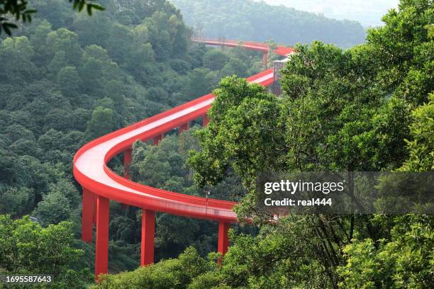 passerelle moderne - passerelle pont photos et images de collection