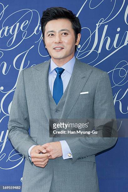 South Korean actor Jang Dong-Gun attends during the wedding of Shin Hyun-Jun at the Grand Hyatt Hotel on May 26, 2013 in Seoul, South Korea.