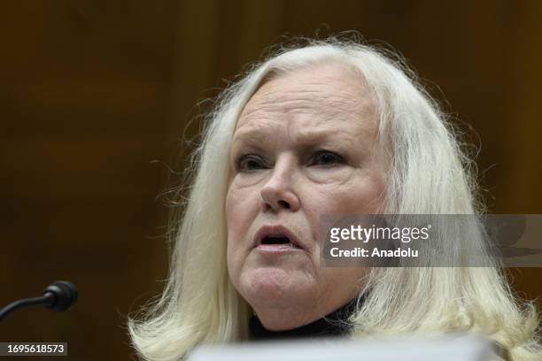 Eileen O'Connor, former Assistant Attorney General is seen during the impeachment at Rayburn House Office Building in Capitol Hill of Washington...