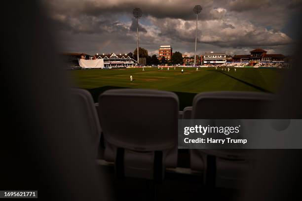 General view of play during Day Four of the LV= Insurance County Championship Division 1 match between Somerset and Kent at The Cooper Associates...