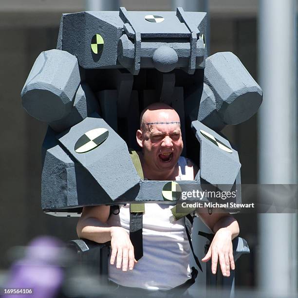 Actor Paul Giamatti on the set of 'The Amazing Spider-Man 2' on May 27, 2013 in New York City.