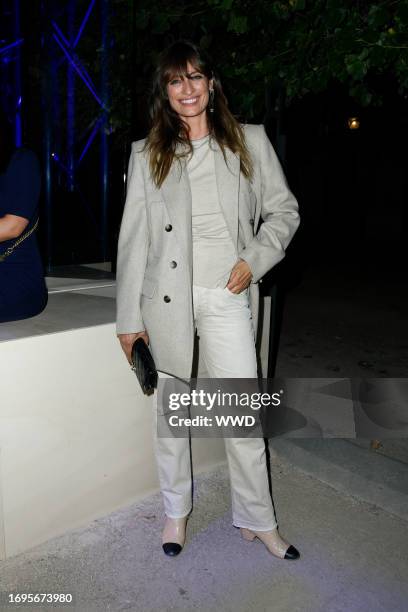 Caroline de Maigret at Isabel Marant Ready To Wear Spring 2024 held at Place Colette on September 28, 2023 in Paris, France.