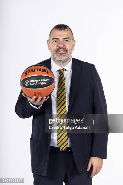 Stefanos Dedas, Assistant Coach poses during 2023/2024 Turkish