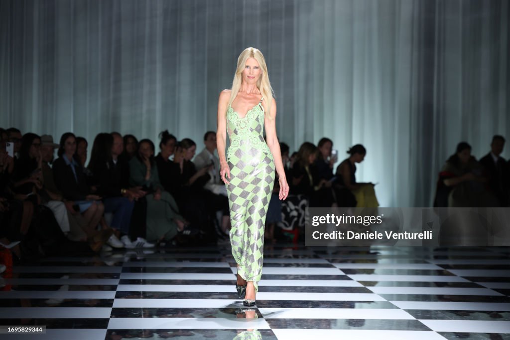 Versace - Runway - Milan Fashion Week - Womenswear Spring/Summer 2024