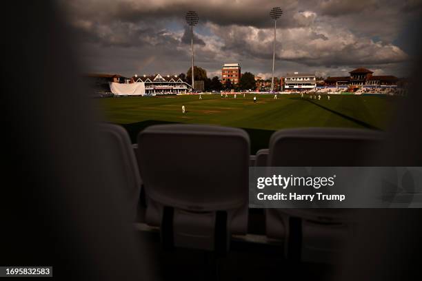 General view of play during Day Four of the LV= Insurance County Championship Division 1 match between Somerset and Kent at The Cooper Associates...