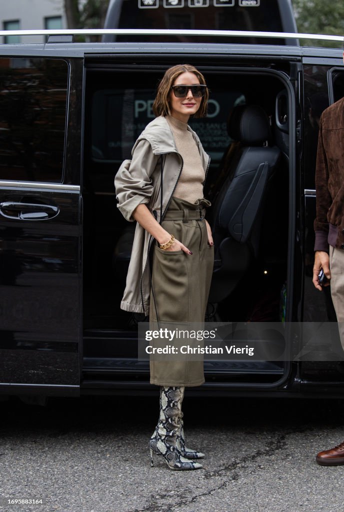 Street Style - Day 4 - Milan Fashion Week - Womenswear Spring/Summer 2024