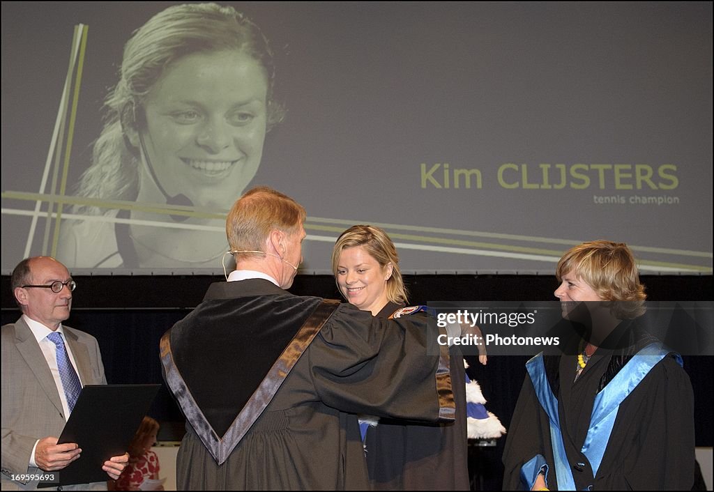 Kim Clijsters Receives Honorary Degree