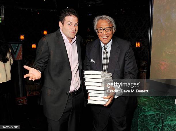 Director of Google Ideas Jared Cohen and David Tang attend the launch of 'The New Digital Age: Reshaping The Future Of People, Nations and Business'...