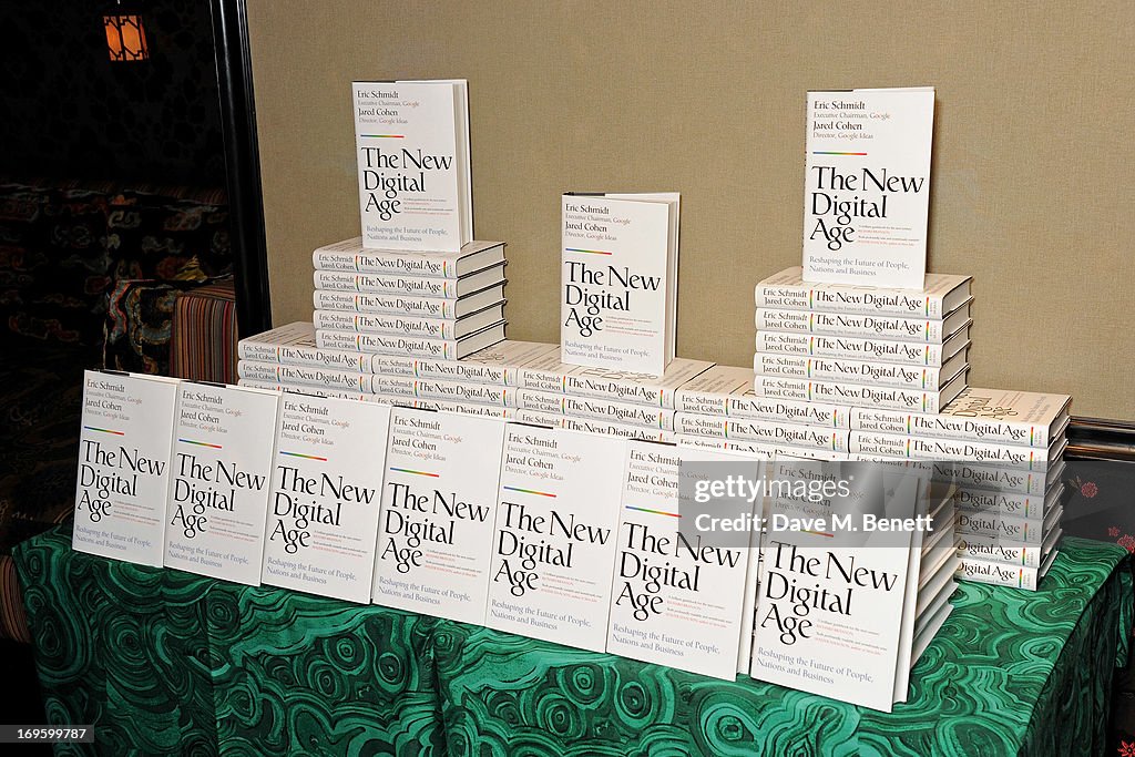 Jamie Reuben Hosts Book Launch for 'The New Digital Age' By Eric Schmidt and Jared Cohen