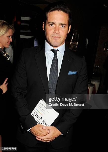 Spencer Matthews attends the launch of 'The New Digital Age: Reshaping The Future Of People, Nations and Business' by Eric Schmidt and Jared Cohen,...