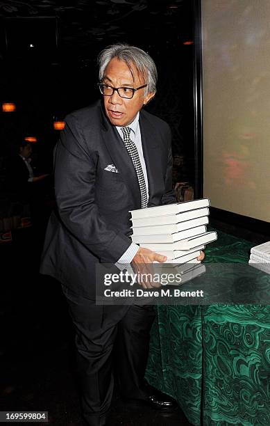 Sir David Tang attends the launch of 'The New Digital Age: Reshaping The Future Of People, Nations and Business' by Eric Schmidt and Jared Cohen,...