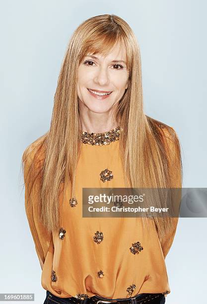 Actress Holly Hunter is photographed for Entertainment Weekly Magazine on January 21, 2013 in Park City, Utah.