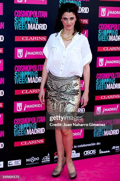 Ruth Gabriel attends the 'Cosmopolitan Shopping Week' party at the Plaza de Callao on May 28, 2013 in Madrid, Spain.