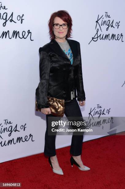 Actress Megan Mullally arrives at the screening of CBS Films' "The Kings of Summer" at ArcLight Cinemas on May 28, 2013 in Hollywood, California.