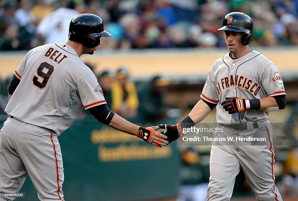 San Francisco Giants v Oakland Athletics