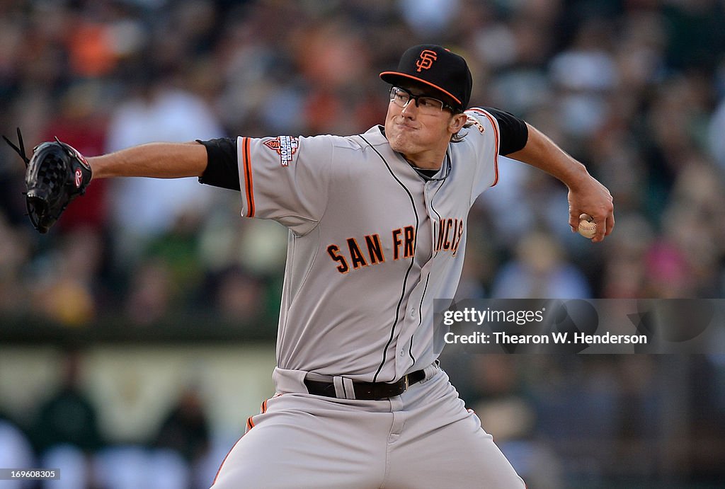 San Francisco Giants v Oakland Athletics