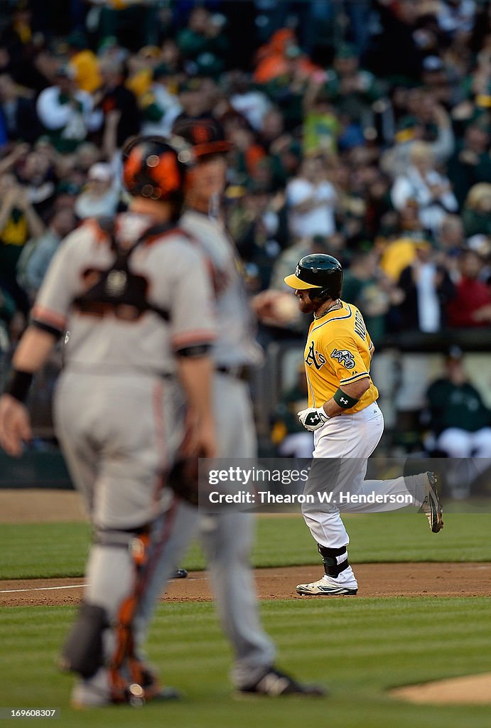 San Francisco Giants v Oakland Athletics