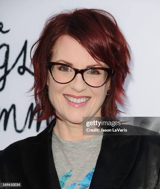 Actress Megan Mullally attends the premiere of "The Kings Of Summer" at ArcLight Cinemas on May 28, 2013 in Hollywood, California.