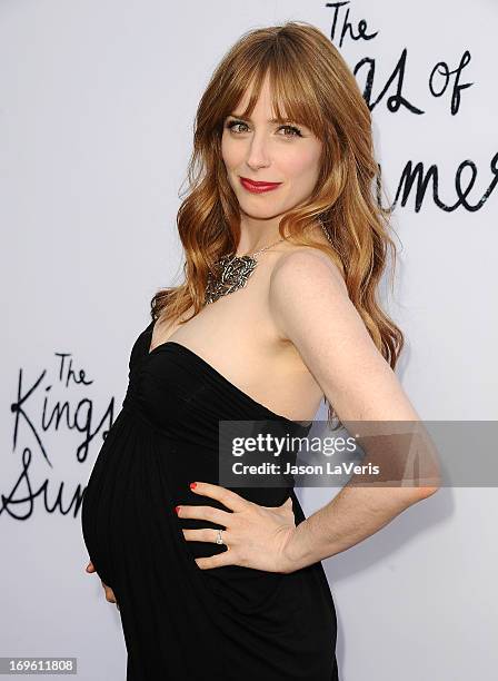 Actress Jaime Ray Newman attends the premiere of "The Kings Of Summer" at ArcLight Cinemas on May 28, 2013 in Hollywood, California.