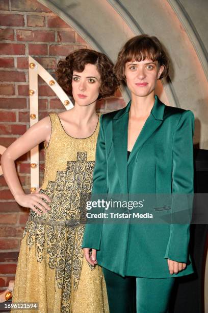 Liv Lisa Fries during the "Babylon Berlin" new theme section opening at Madame Tussauds Berlin on September 28, 2023 in Berlin, Germany.