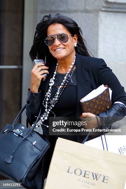 Aida Nizar is seen on May 28, 2013 in Madrid, Spain.