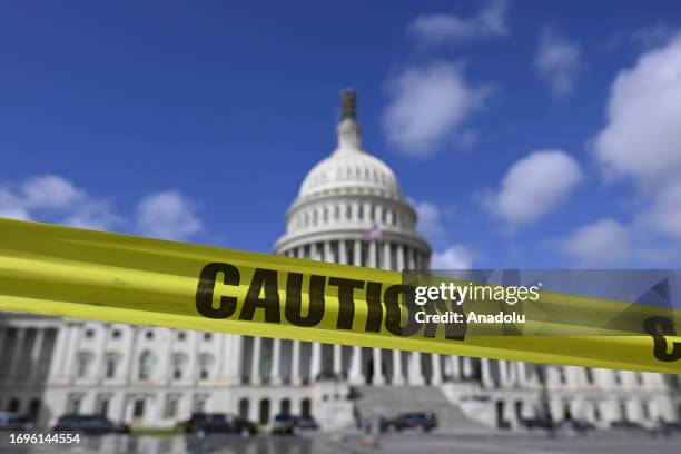 The United States Capitol building is seen in Washington D.C., United States on September 28, 2023. The US finds itself yet again on the verge of a...