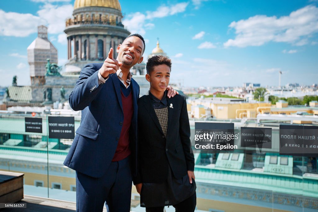 After Earth Photocall in St. Petersburg
