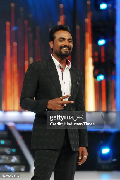 Choreographer Remo D'Souza during the first look of the dance reality show Jhalak Dikhla Jaa Season 6 at Filmistan Studio on May 27, 2013 in Mumbai,...