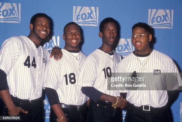 Group Boyz II Men attend the FOX's Television Special "Baseball Relief: An All-Star Comedy Salute" to Benefit Comic Relief's National Pediatric Care...