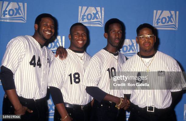 Group Boyz II Men attend the FOX's Television Special "Baseball Relief: An All-Star Comedy Salute" to Benefit Comic Relief's National Pediatric Care...