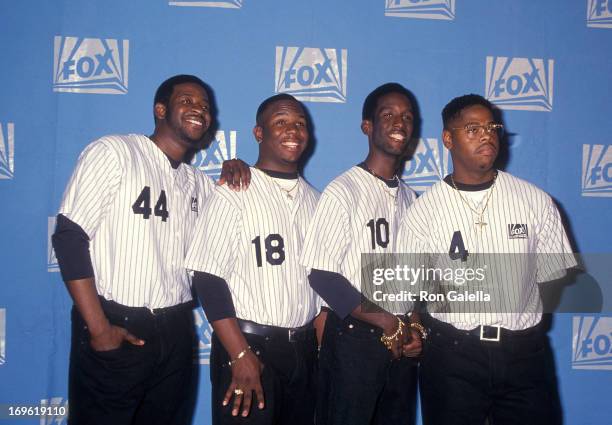 Group Boyz II Men attend the FOX's Television Special "Baseball Relief: An All-Star Comedy Salute" to Benefit Comic Relief's National Pediatric Care...